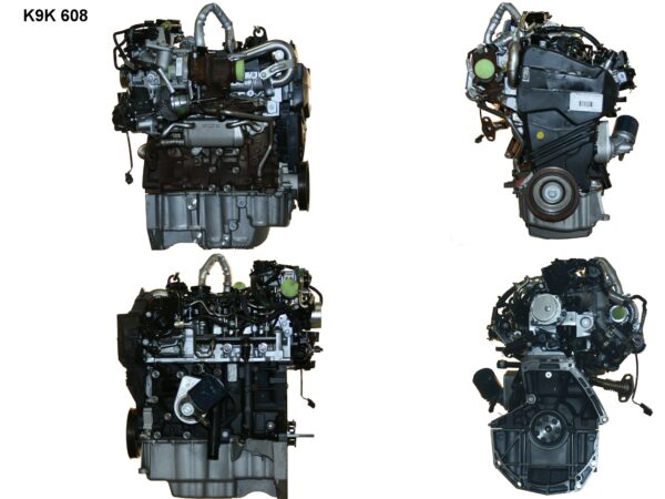 Nissan Qashqai 1.5 dCi Moter K9K 608 2013 90 HK  brugt