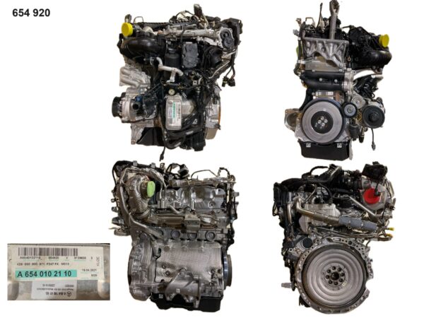 Mercedes-Benz B-klasse 220d Moter 654.920 2021 190 HK  brugt