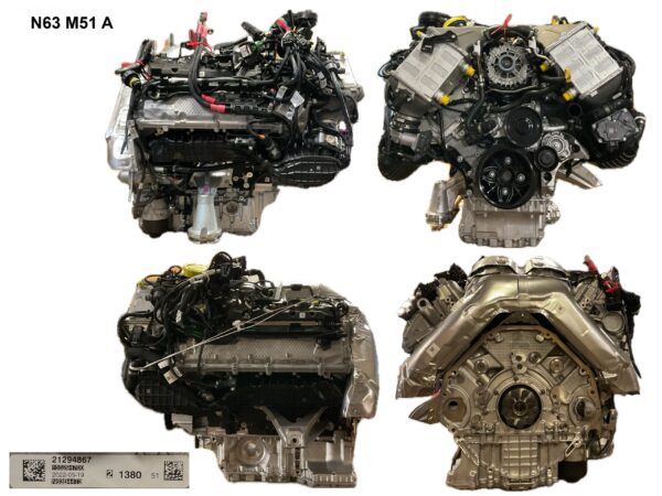 Alpina B8 Gran Coupe (B16) BiTurbo Moter N63M51A 2022 621 HK  ny