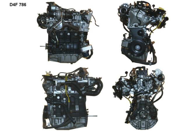 Renault Clio 1.2 16v Moter D4F 786 2010 103 HK  brugt