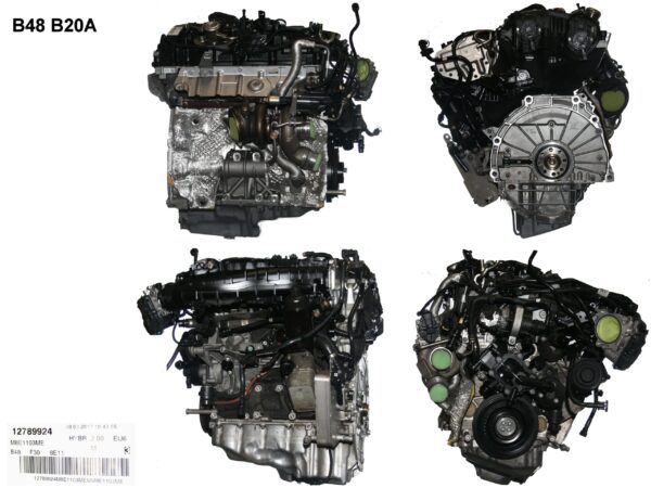 BMW 3 (F30) 330 e Moter B48B20A 2017 184 HK  brugt