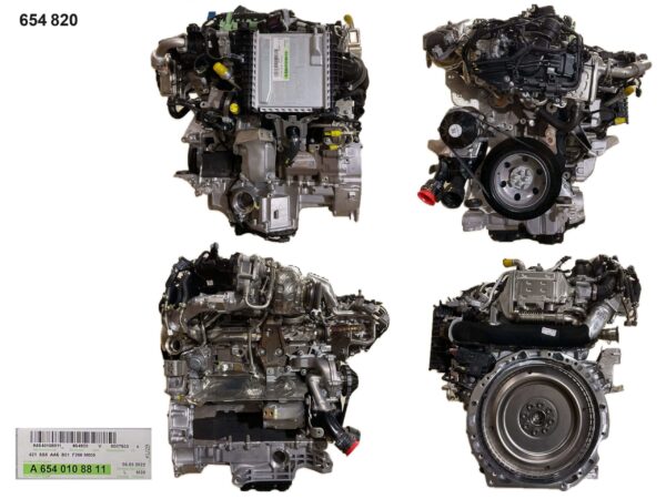 Mercedes-Benz C-klasse 220 d 4-matic Moter 654.820 2022 197 HK  brugt