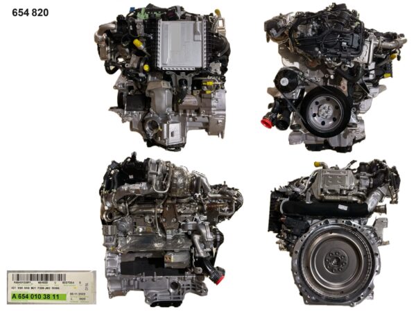 Mercedes-Benz C-klasse 220 d 4-matic Moter 654.820 2022 197 HK  brugt